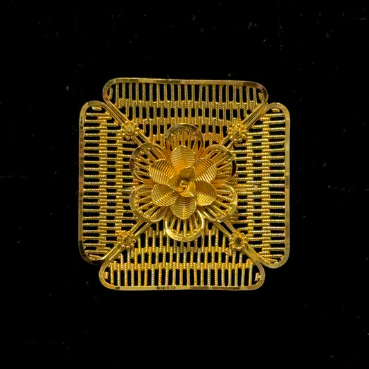 Golden Square Ring