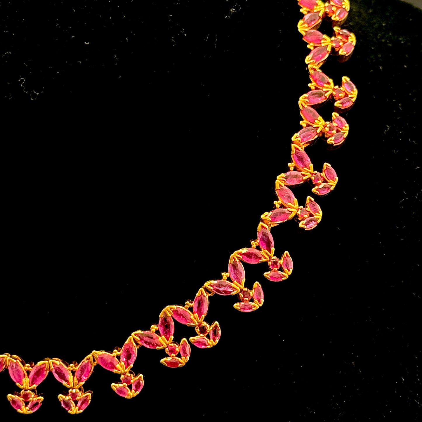 Radiant Ruby Necklace