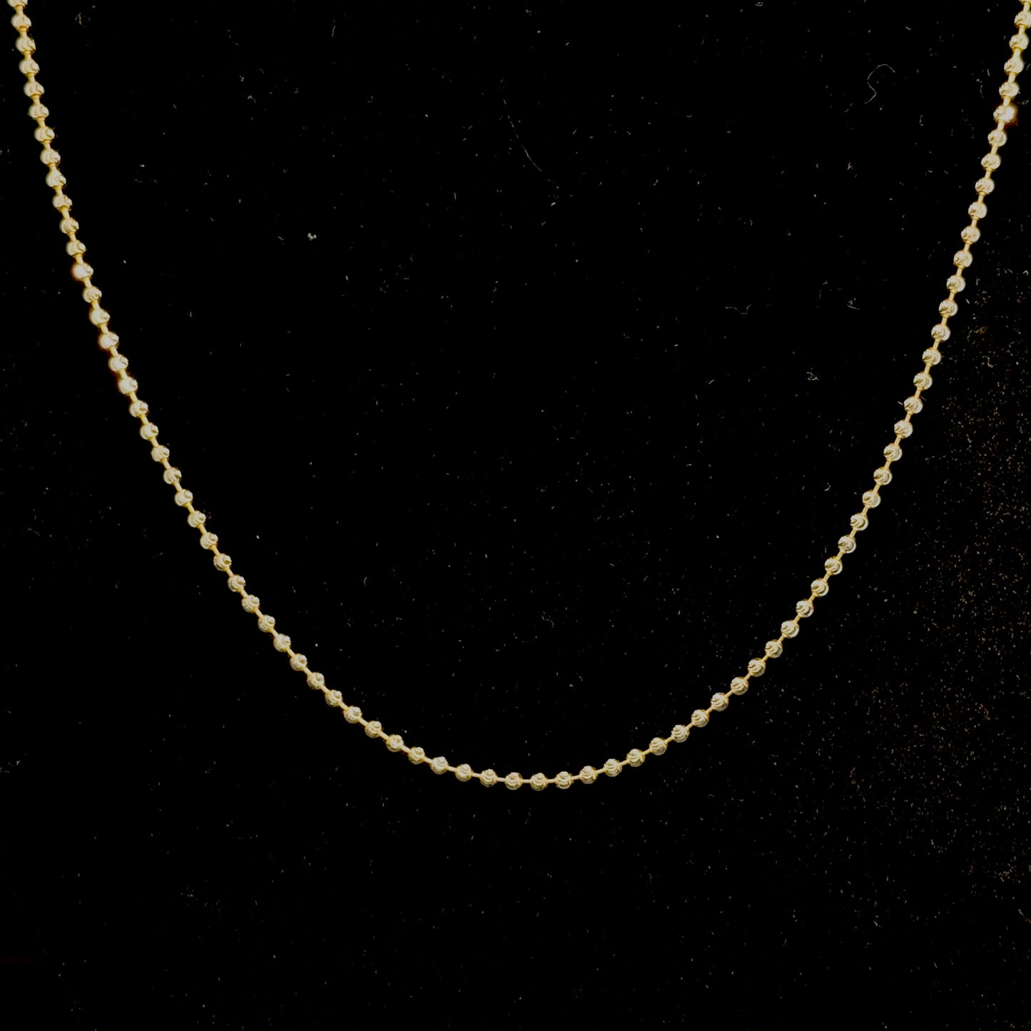 Sleek & Shiny Two-Tone Ball Chain