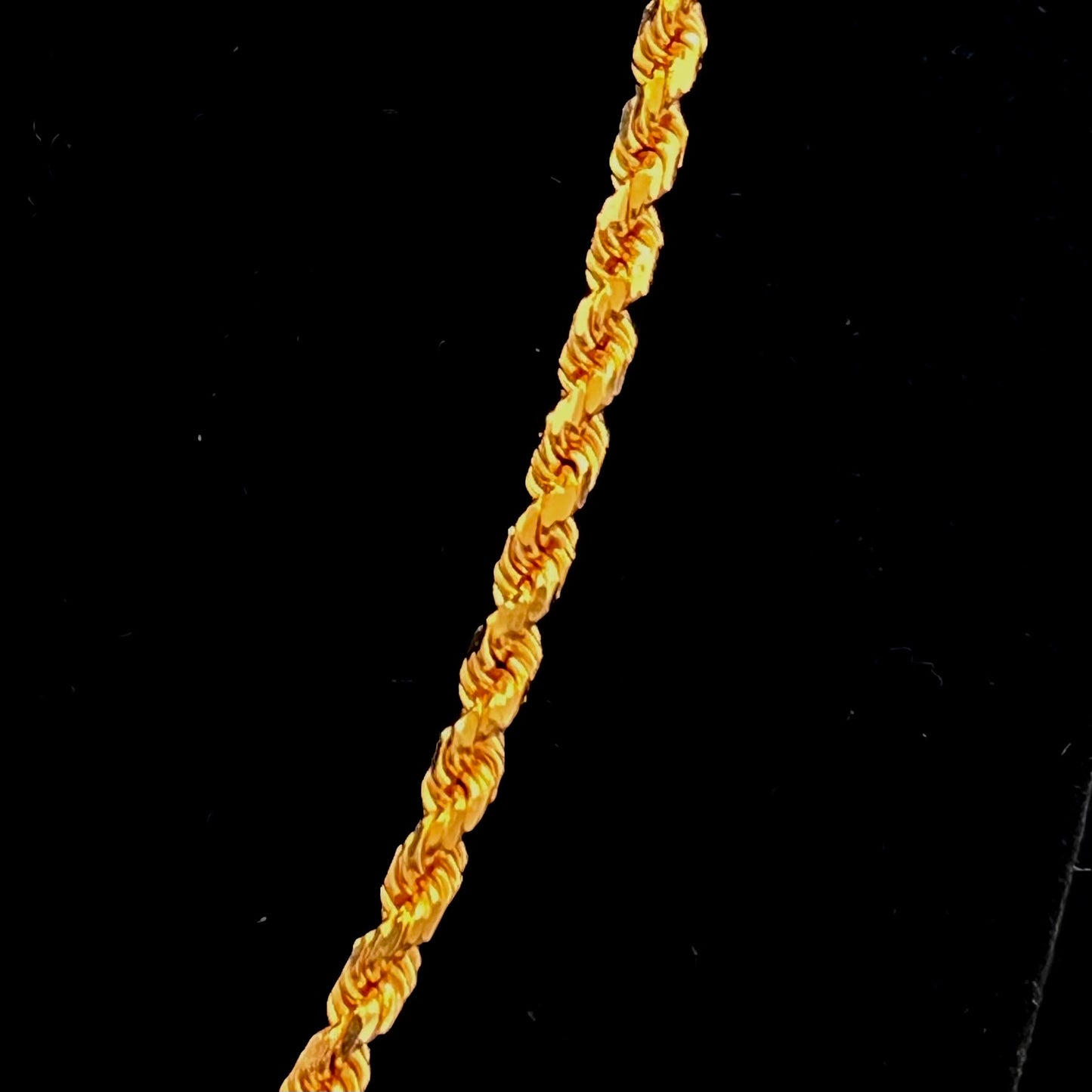 Statement 22k Gold Rope Chain