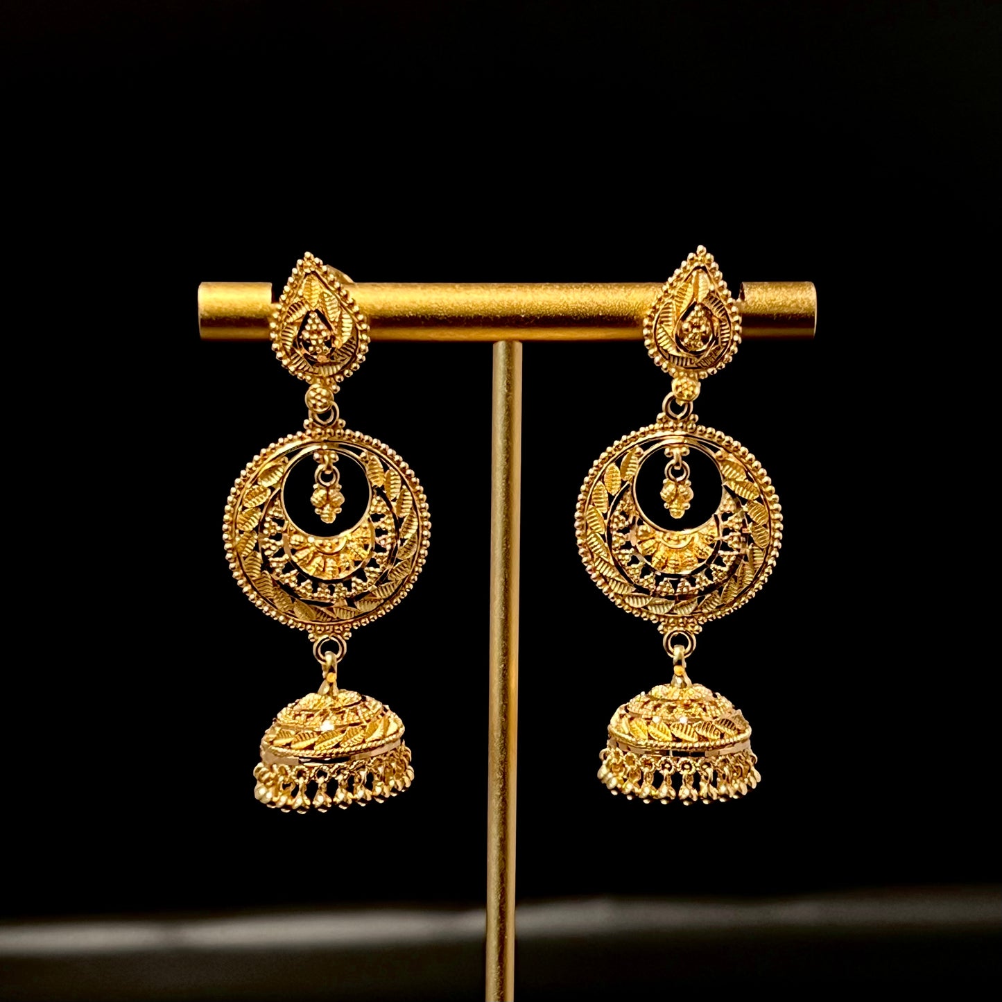Chandbali Jhumkas