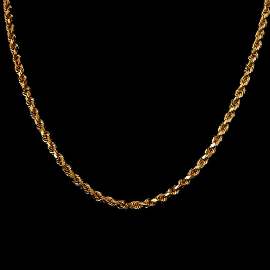 Statement 22k Gold Rope Chain
