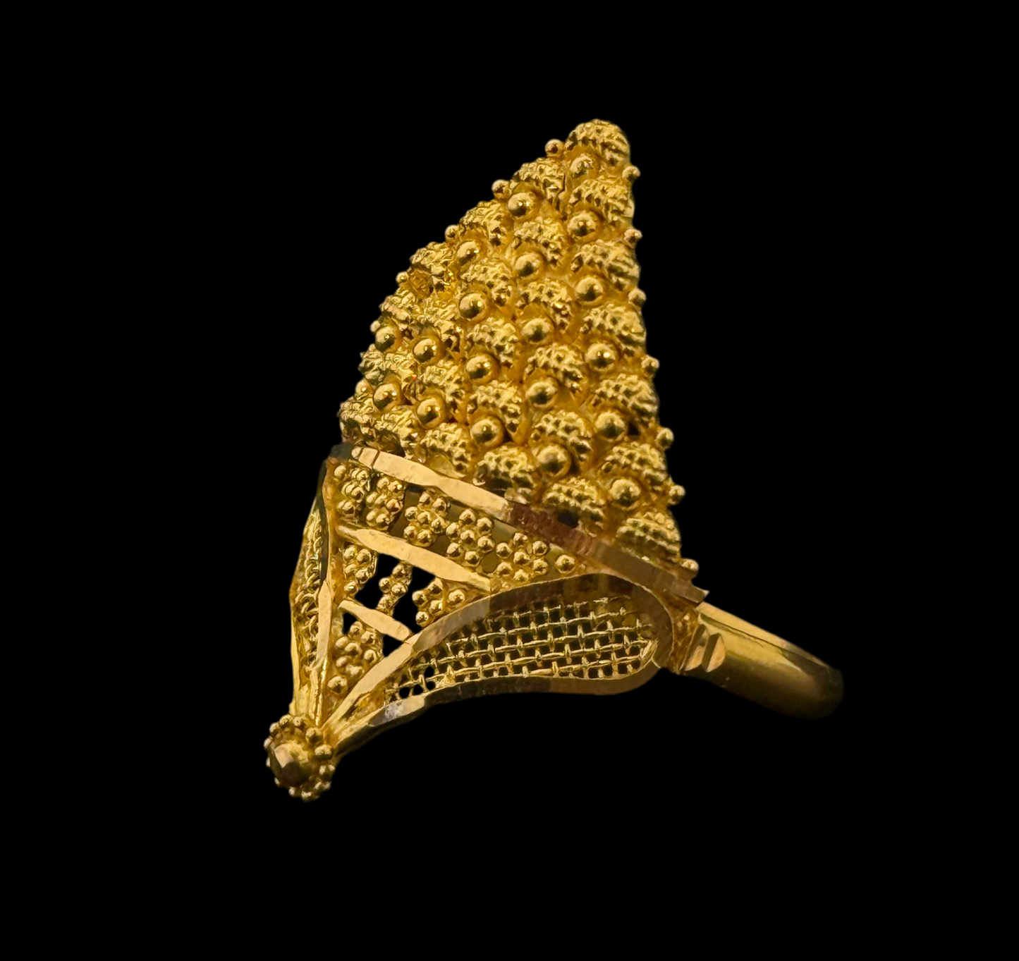 Golden Kite Ring