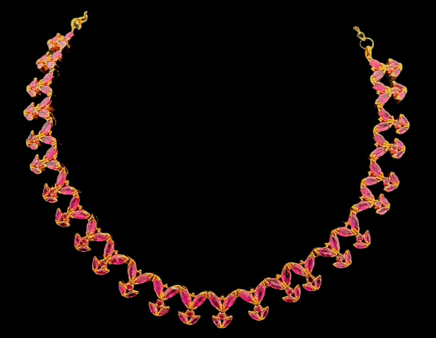 Radiant Ruby Necklace