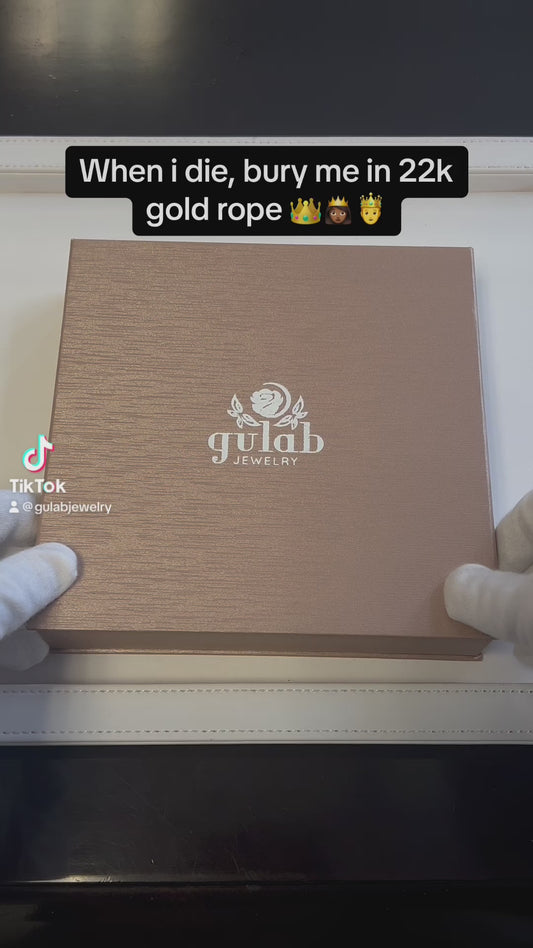 Statement 22k Gold Rope Chain