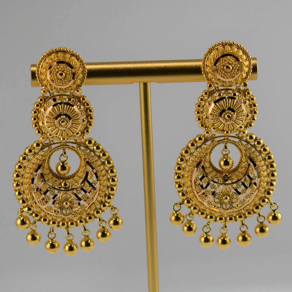Precious & Prime Gold Earrings