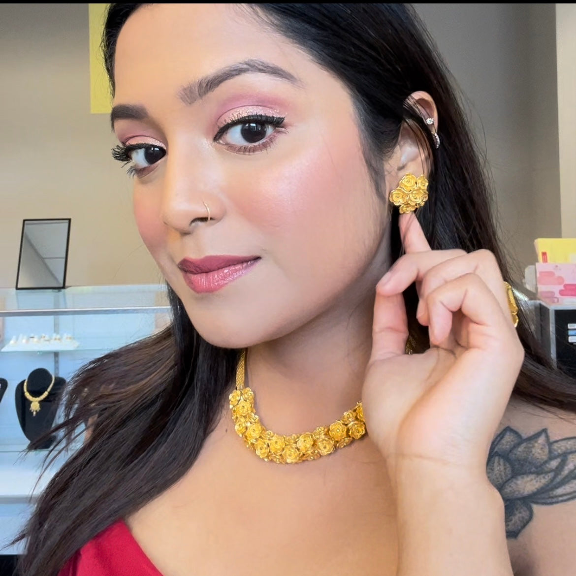 Sexy Floral Necklace