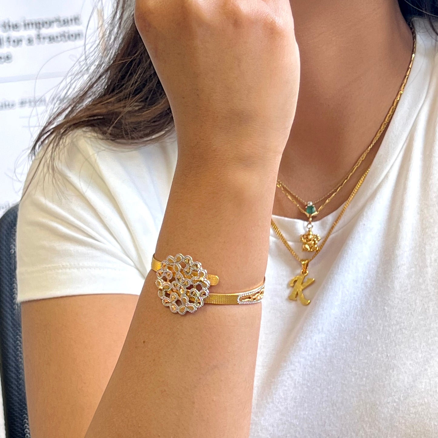 Radiant Cuff Bracelet