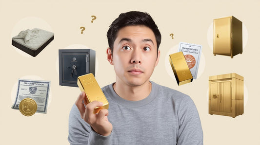 Best way to store gold safely: Home, Bank or Insured Vault?