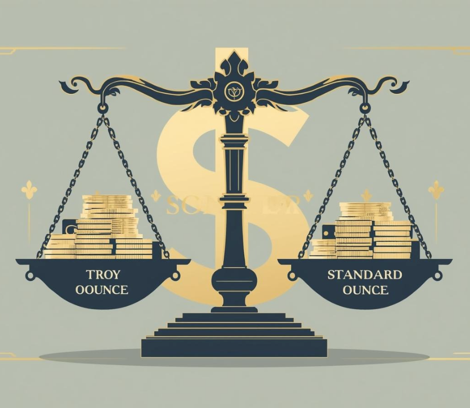 Why is gold oz different than other oz?