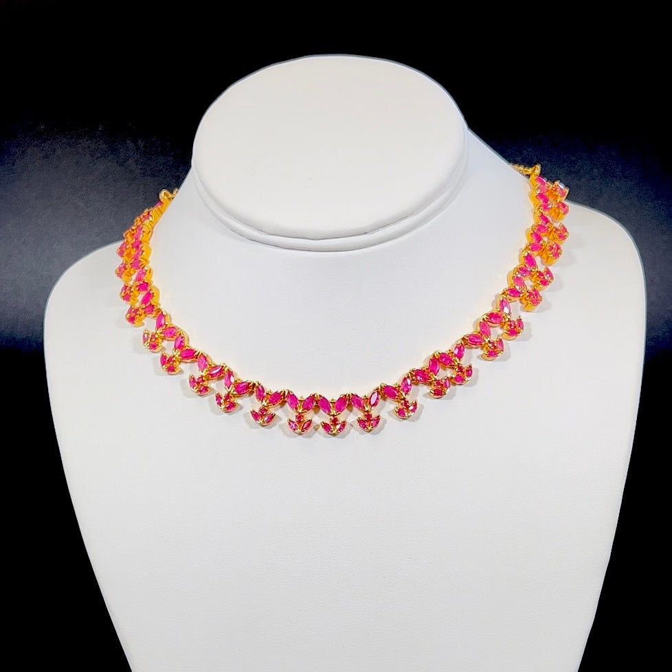 Radiant Ruby Necklace