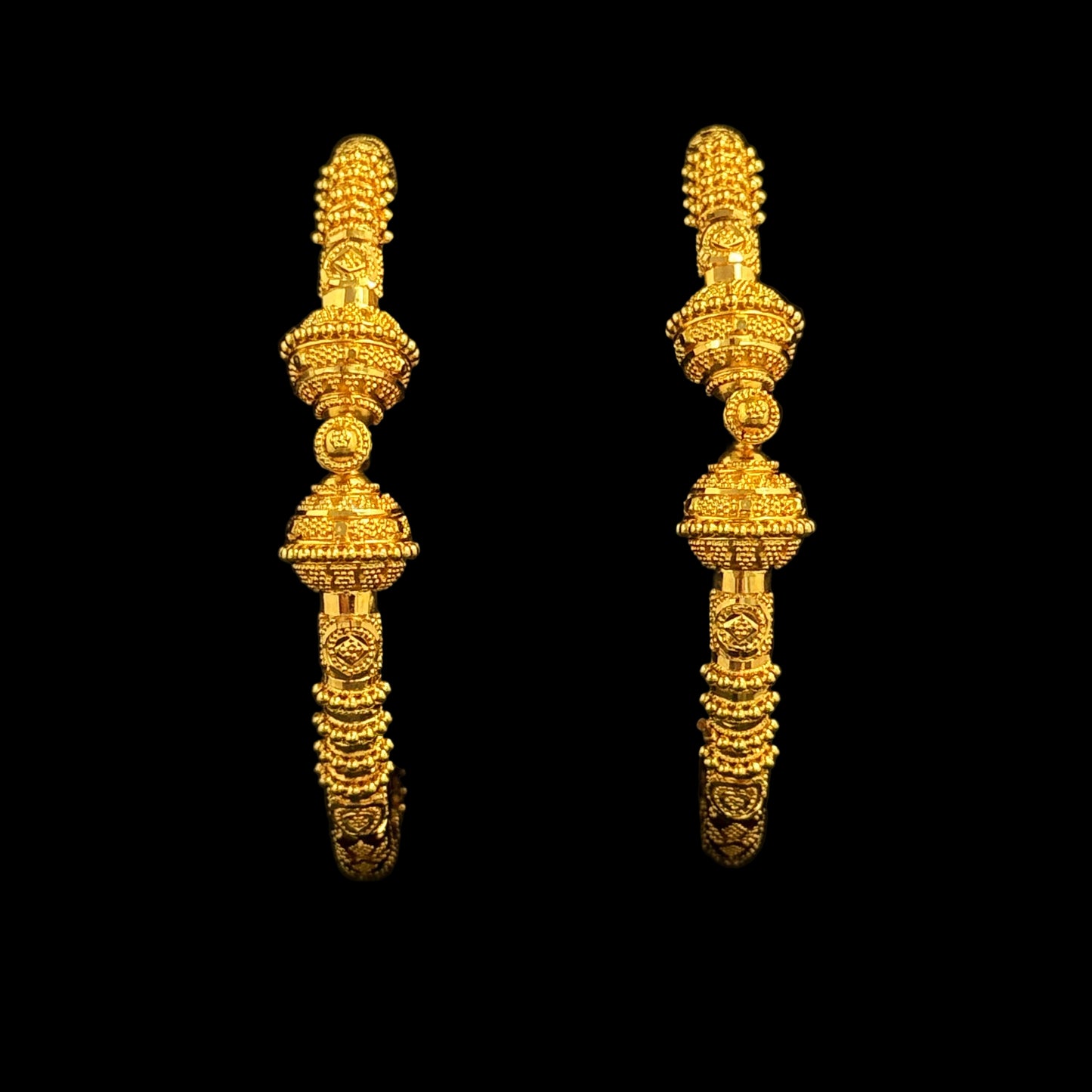 Intrigued Meena Bangles Set of 2