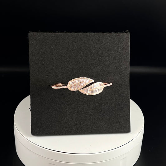 Rose Gold Plated Sterling Silver Cuff