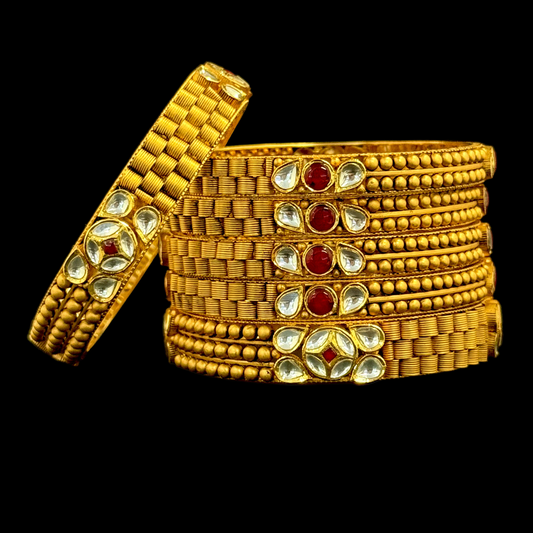 Classic Antique Bangles Set of 6